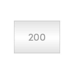 200 g  Bilderdruck glänzend