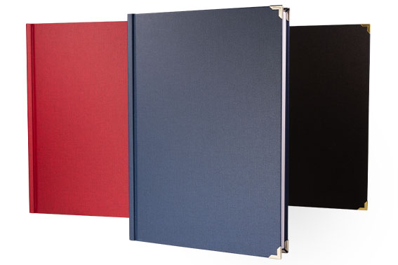 Bachelorarbeit Hardcover Bindung ohne Prägung Titel