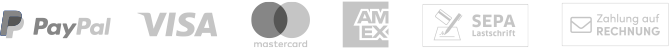 PayPal, SEPA-Lastschrift, Kreditkarte